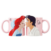 日本Disney迪士尼Ariel爱丽儿美人鱼公主Kiss情侣对杯陶瓷杯