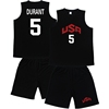 usa美国梦十梦之队球衣，杜兰特5号篮球服，套装加肥大码儿童号
