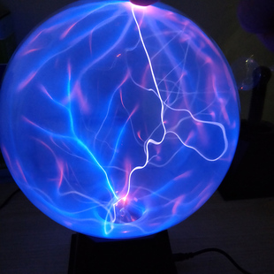 人造闪电球离子球特斯拉线圈辉光球电弧球触摸感应静电球声控12V