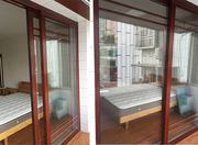 定制重型推拉门 阳台门 钢化玻璃推拉门 隔音落地门 客厅门 静音