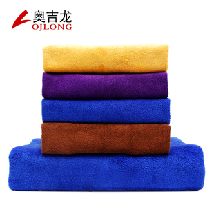 洗车毛巾擦车布汽车(布汽车，)用品吸水加厚不掉色小号，超细纤维纳米抹布专用