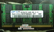 三星ddr22g800pc2-6400笔记本内存兼容667原厂内存