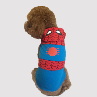 狗狗超人装猫咪超人衣服，带披风宠物变身装泰迪，衣服蜘蛛侠蝙蝠侠