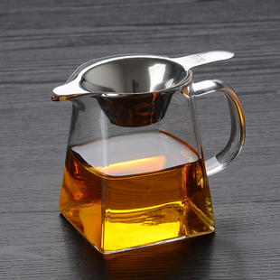 耐热加厚玻璃公道杯泡茶分茶器茶漏茶海套装功夫茶具大号公杯