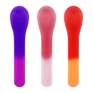 感温变色勺独立包装彩色勺一次性勺冰淇淋勺甜筒勺冷饮勺子