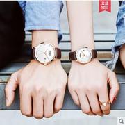 ONLYOU奥利妮520系列情侣手表一对日历枫叶简约时尚情侣手表
