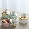欧式陶瓷喜糖盒子Angle创意糖果盒 宝宝满月诞生礼结婚盒