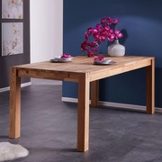 定制实木白橡木1.8米餐桌长方形环保家具北欧现代简约4/6人组合实