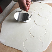 不锈钢包饺子器家用厨房小型手推切饺皮机儿童做水饺工具DIY模具