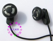 好音质耳塞式电脑耳机，手机耳机带挂绳带吊坠mp3耳机户外运动耳机