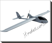 FPV raptor V2 升级版远程航拍电动遥控滑翔机 2米 大型航拍机