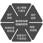 汇祥跑步机润滑油家用硅油通用跑带专用跑步机用的机油齿轮保养油