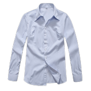 女士短袖白底蓝色细条纹，工装衬衫银行职员，v领条纹衬衣大码工