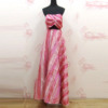 6成新粉色(新粉色)长条韩版影楼孕妇拍照写真，亮片层叠绑带长裙两件套kp160