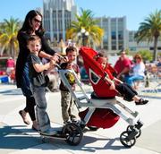 !婴儿车推车轻便折叠可坐可躺便携式宝宝儿童多功能餐椅