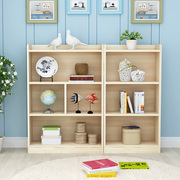 置物架定制儿童学生松木客厅置物架矮书柜实木书架落地简易幼儿园