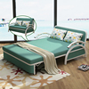 可折叠沙发床单人1.2多功能，布艺小户型客厅实木两用乳胶双人1.5米