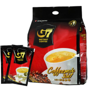 进口三合一中原g7咖啡，800g越南速溶咖啡粉，50袋含糖包装