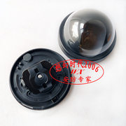 4寸半球外壳 安防监控摄像机壳PC401塑胶材质黑色吸顶摄像头外壳/