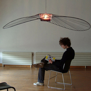 草帽灯北欧创意个性，网红设计师灯具现代简约客厅卧室餐厅帽子吊灯