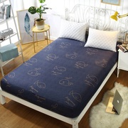 床笠单件床罩2米2.2m纯棉全棉床套1.35米床垫罩保护套棕垫套薄款