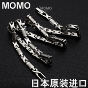 日本MOMO纯钛项链钛项圈保健钛圈抗疲劳项链钛锗项链项圈磁疗进口