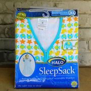美国HALO新生儿儿童睡袋防踢被分腿式包裹襁褓防惊跳薄款厚款