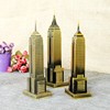 世界知名地标建筑，纽约帝国大厦金属建筑模型，摆件美国旅游纪念品