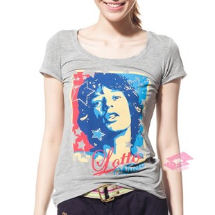 LOTTO 乐途 女子 音乐系列 歌手之星弹力运动短袖T恤 ETSG042-2