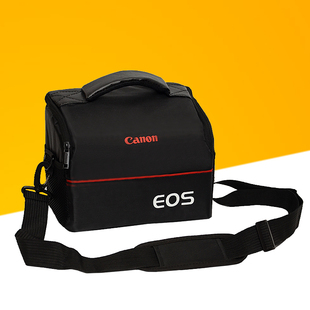 佳能单反相机包eos100d550d6d7d21500d3000d单肩防水摄影包