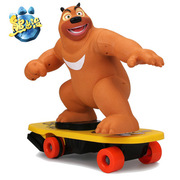 熊出没电动遥控奇特滑板车之奇幻空间熊大熊二光头强滑板车