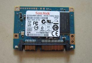 SanDisk/闪迪1.8寸半高  64G 120G 128G sata2 串口 SSD 固态硬盘