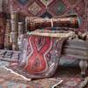 进口手工羊毛打结波斯地毯收藏级古董地毯复古混搭风艺术挂毯地毯
