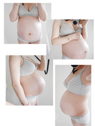 哺乳文胸套装喂奶产后无钢圈怀孕期孕妇胸罩月子内衣套装哺乳纯棉