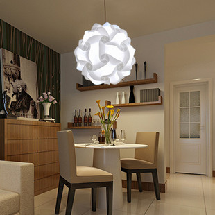 现代简约创意吊灯欧式卧室，客厅餐厅吊灯，单头个性吧台阳台灯罩灯饰
