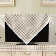 电视机罩布艺简约现代液晶防尘罩，壁挂式台式55寸60寸电视盖布盖巾