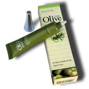 韩伊橄榄olive抗皱紧肤眼霜，20g淡化黑眼圈眼袋，滋润补水保湿