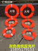 成人儿童泡沫救生圈橙色实心泡沫游泳圈船用加厚救生圈游泳装饰圈