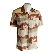 法军公发法国外籍军团军版F2夹克沙漠色短袖衬衫，户外休闲军装