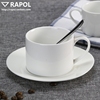 陶瓷直身咖啡杯港式奶茶杯，简约美式现代风格英式茶杯水杯