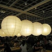 民宿卧室灯笼维特瑞格利创意纸吊灯北欧日式和风灯罩家居灯饰餐厅