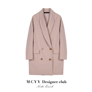 MCYY2017春常规中长款西装外套女