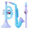 迪士尼冰雪奇缘公主小喇叭，吉他萨克斯笛子，儿童乐器手摇铃宝宝玩具