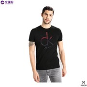 美国 Calvin Klein Jeans/CK 男士经典字母LG圆领短袖T恤