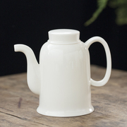辉跃茶具泡茶壶旅行功夫茶具陶瓷，过滤德化白瓷茶壶办公家用凉水壶