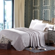 素色珊瑚绒毯法兰绒休闲法莱，绒纯色床单，毛毯空调盖毯加厚