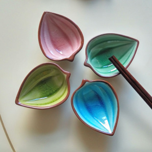 创意日式韩式家用冰裂釉陶瓷小碟子调味碟酱油碟酱料碟醋碟调料碟