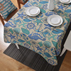 小清新海洋风创意棉麻桌布地中海，茶几桌布圆桌布艺餐桌布台布