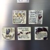 欧洲旅游纪念品创意心灵鸡汤语录磁力贴冰箱贴简约软磁家居装饰品