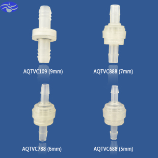 氟橡胶塑料单向阀 止水阀/逆止阀/抗臭氧止水阀/耐油止回阀